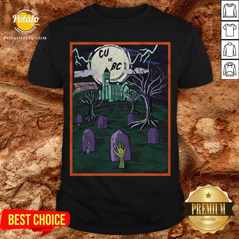 Love Cu Vs Bc Tiger Halloween Shirt Love Cu Vs Bc Tiger Halloween Shirt