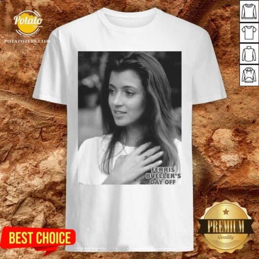 Love Ferris Bueller’s Day Off Sloane Peterson Portrait Shirt