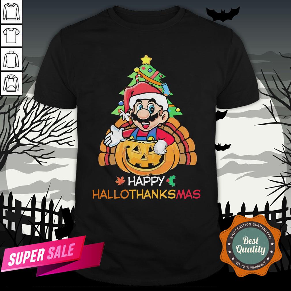 Mario Segale Happy Hallothanksmas Shirt Mario Segale Happy Hallothanksmas Shirt