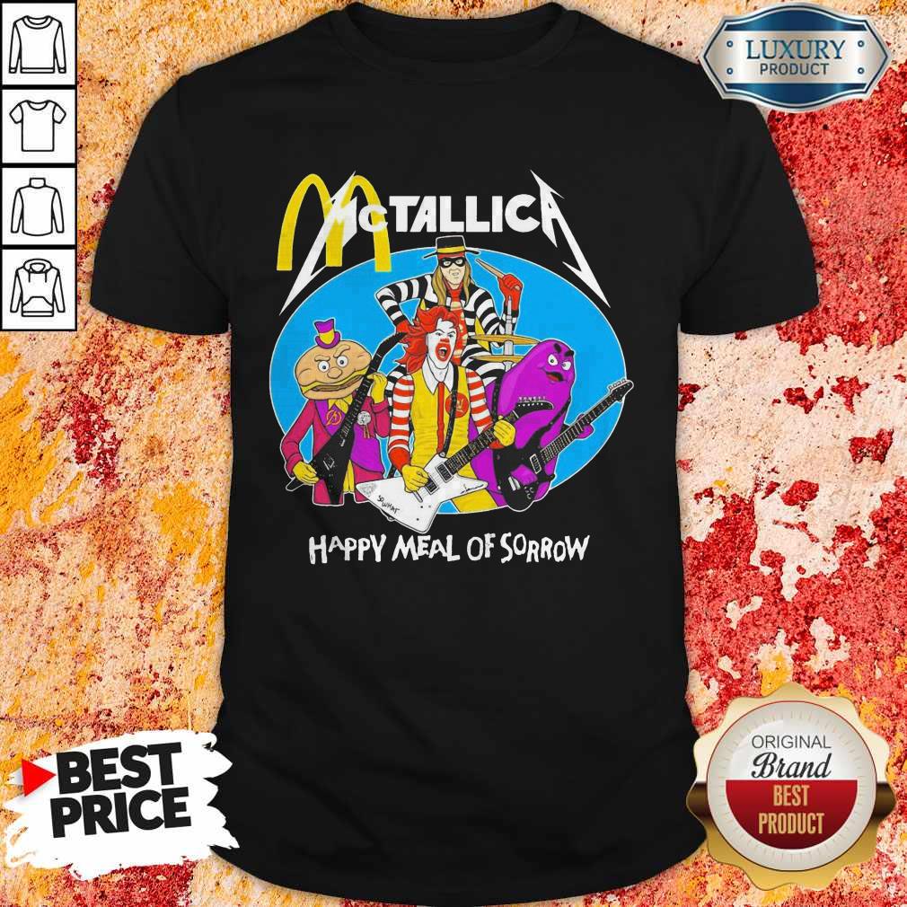 McDonald’s Metallica Happy Meal Of Sorrow Shirt McDonald’s Metallica Happy Meal Of Sorrow Shirt