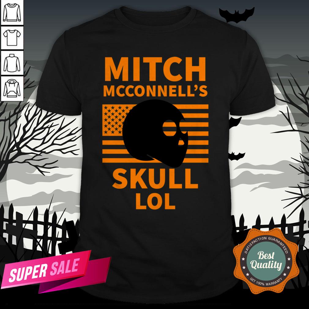 Mitch McConnell'S Skull LOL Halloween Vintage Shirt Mitch McConnell'S Skull LOL Halloween Vintage Shirt