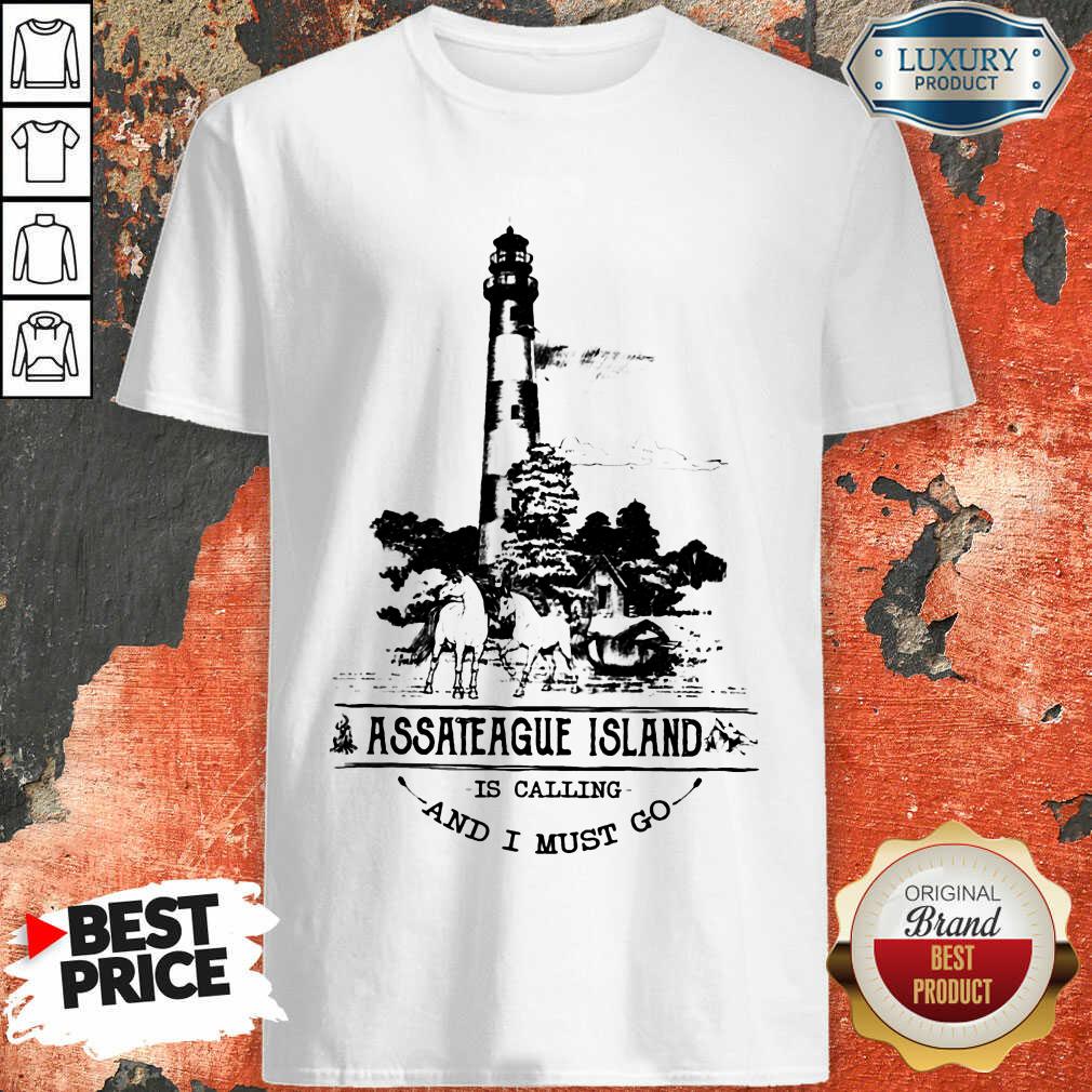 Nice Assateague Island Is Calling And I Must Go Shirt Nice Assateague Island Is Calling And I Must Go Shirt