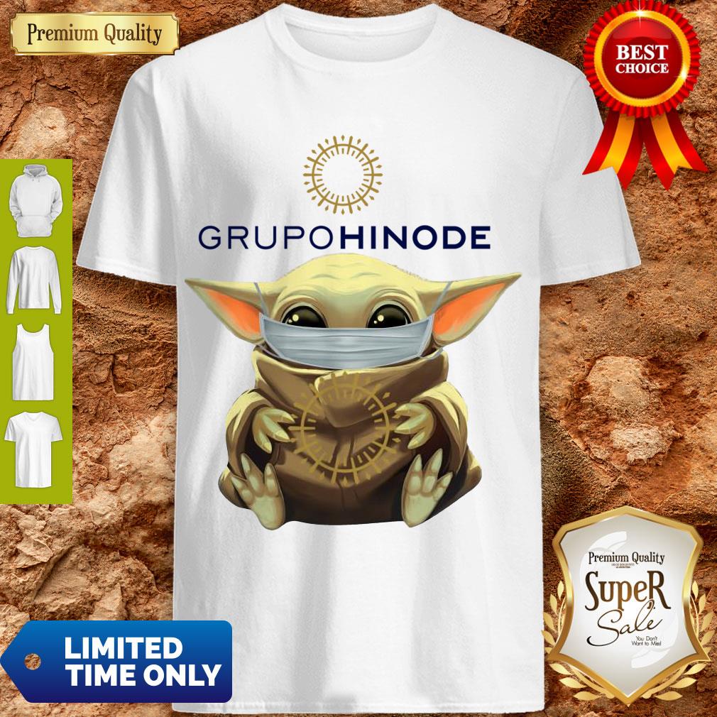 Nice Baby Yoda Hug Grupo Hinode Mask Shirt Nice Baby Yoda Hug Grupo Hinode Mask Shirt