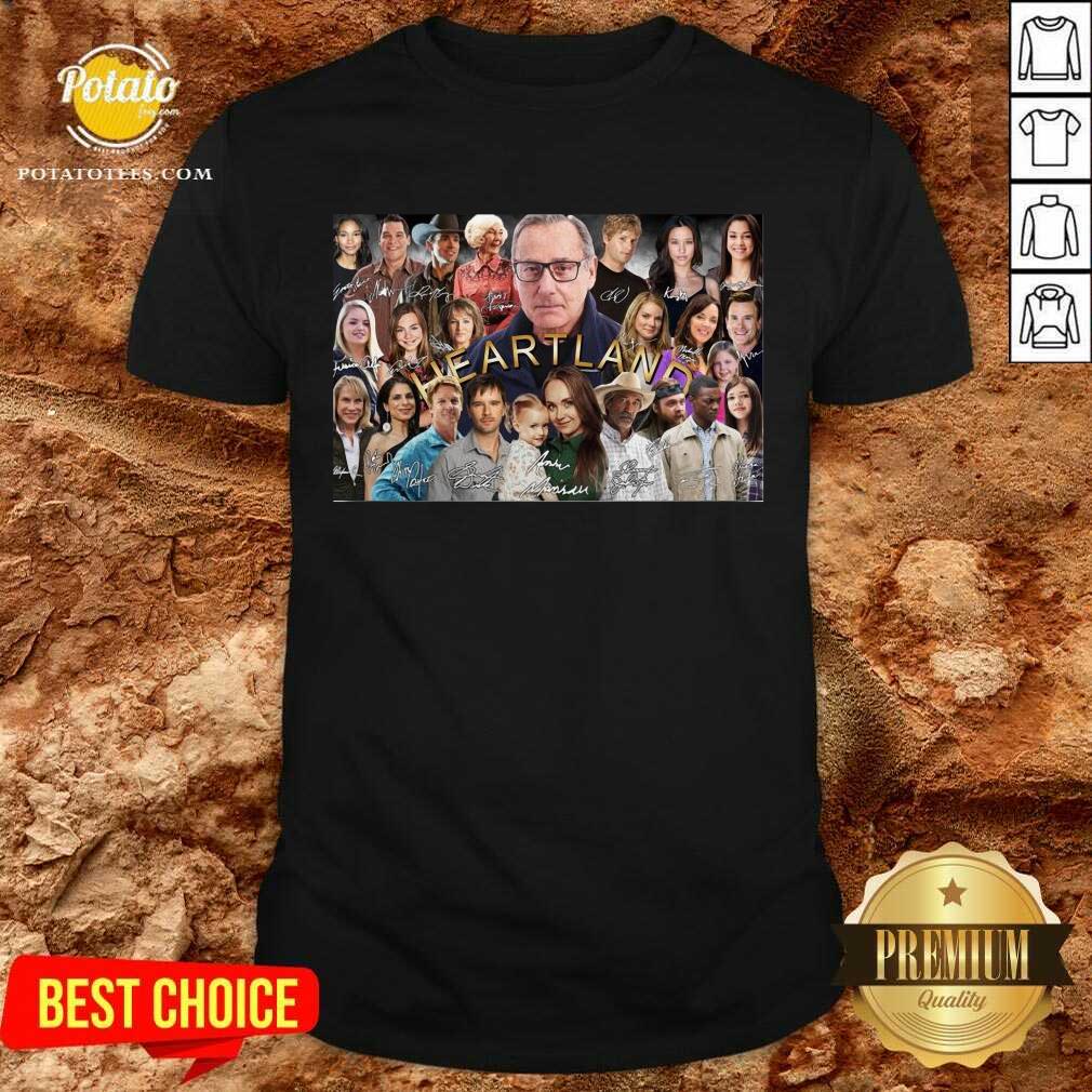 Nice Heartland Friends Tv Show 2021 Signatures Shirt Nice Heartland Friends Tv Show 2021 Signatures Shirt