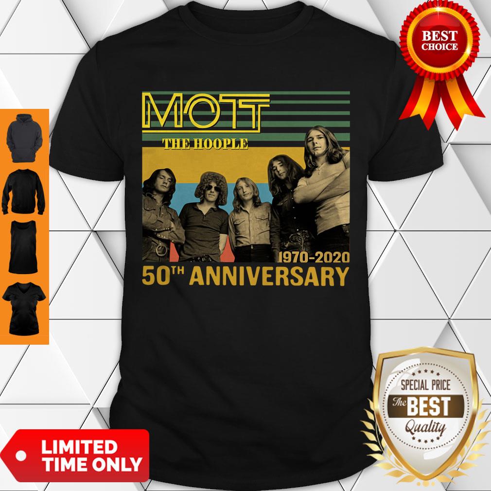 Nice Mott The Hoople 1970-2020 50th Anniversary Shirt Nice Mott The Hoople 1970-2020 50th Anniversary Shirt