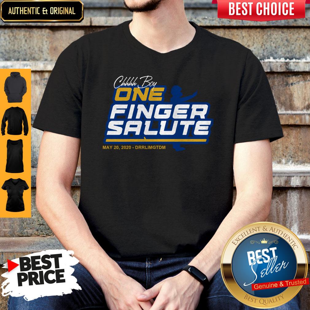 Nice Oh Boy Finger Salute Shirt Nice Oh Boy Finger Salute Shirt