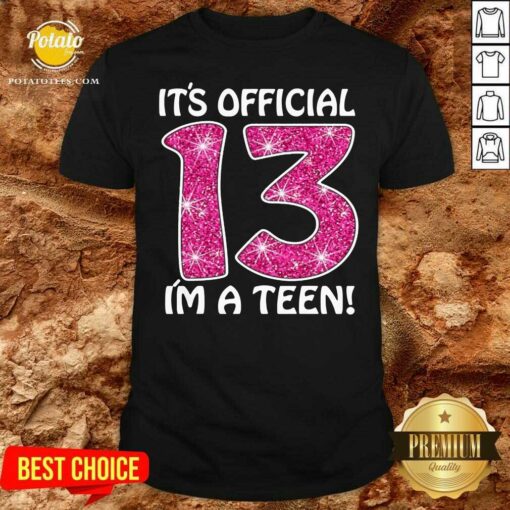 Nice Teenager 13Th Birthday Gift 2007 13 Years Old Girls Shirt