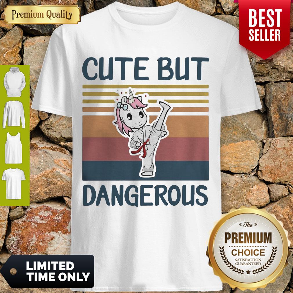 Nice Unicorn Cute But Dangerous Vintage Shirt Nice Unicorn Cute But Dangerous Vintage Shirt