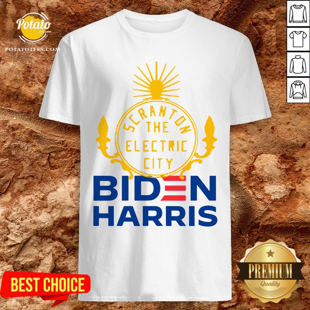 Official Biden Harris Marni Senofonte Scranton Electric City White Shirt Official Biden Harris Marni Senofonte Scranton Electric City White Shirt