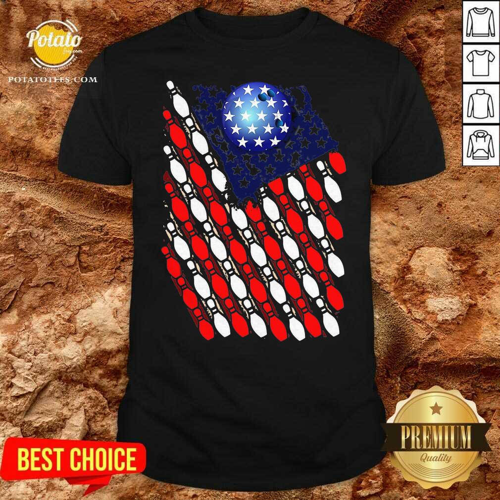 Official Bowling American Flag 2020 Shirt Official Bowling American Flag 2020 Shirt