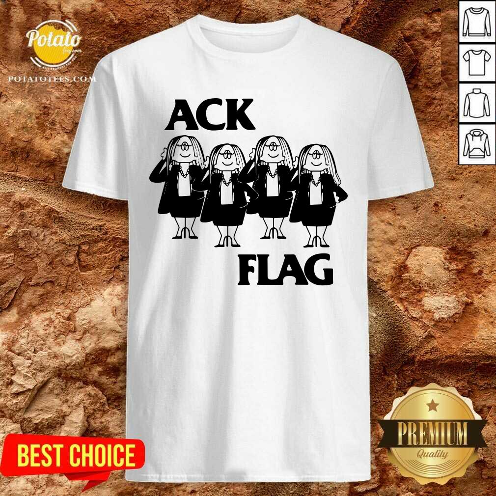 Official Cathy Ack Flag Shirt Official Cathy Ack Flag Shirt