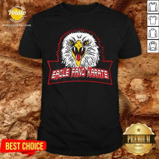 Official Cobra Kai Eagle Fang Logo Shirt