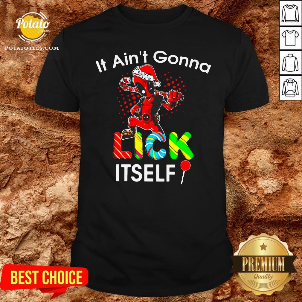 Official Deadpool It Ain’t Gonna Lick Itself Christmas Shirt Official Deadpool It Ain’t Gonna Lick Itself Christmas Shirt