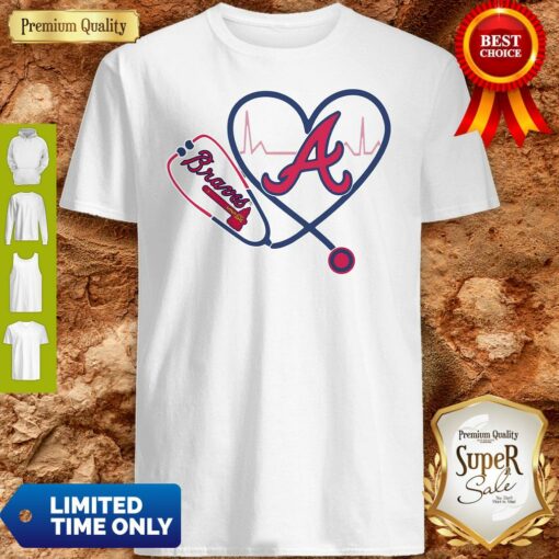 Official Heartbeat Nurse Love Atlanta Braves Shirt