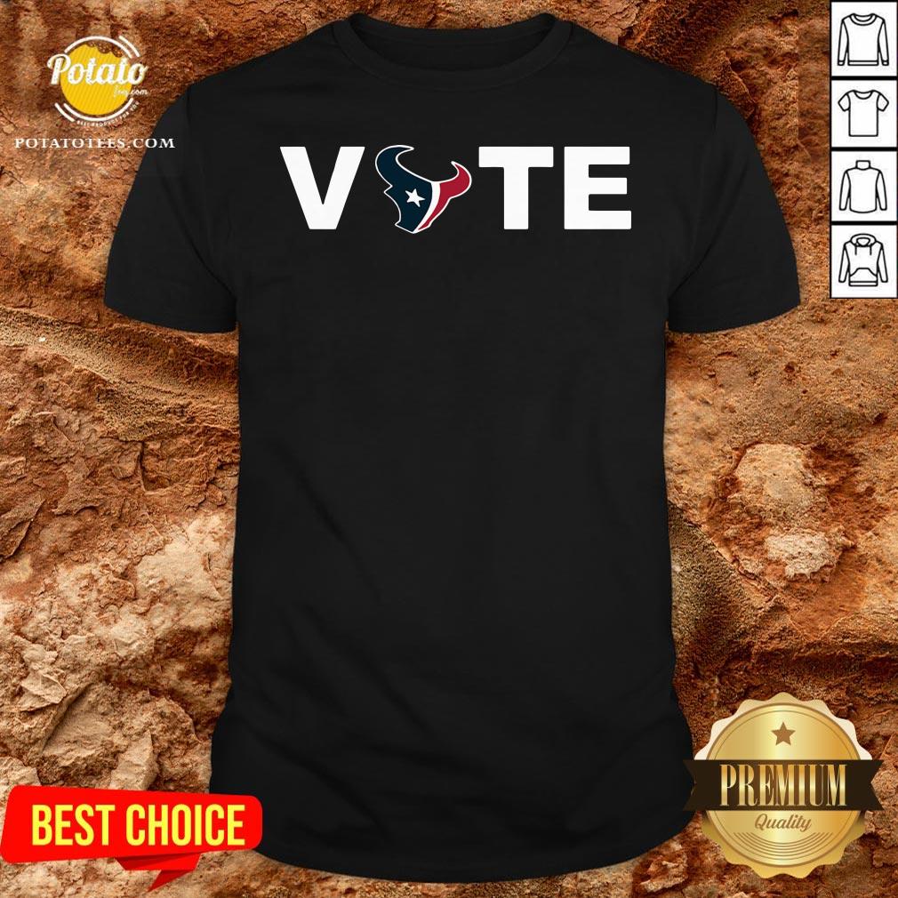 Official Houston Texans Vote Tee Shirt Official Houston Texans Vote Tee Shirt