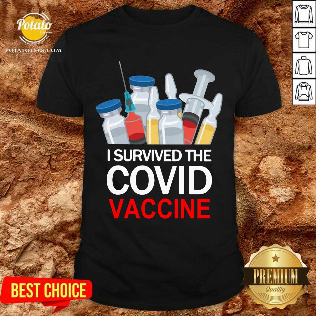 Official I Survived The Covid Vaccine Shirt Official I Survived The Covid Vaccine Shirt