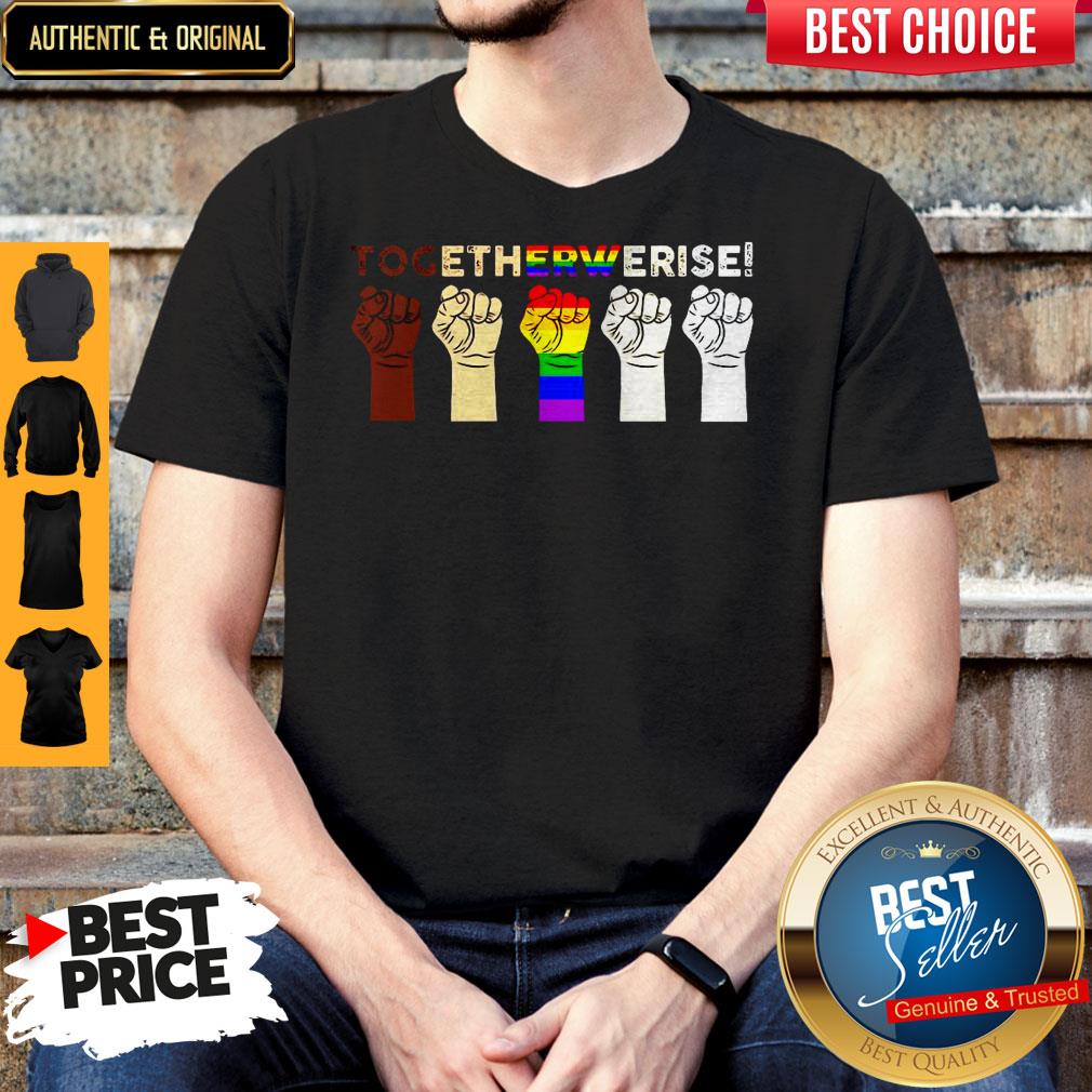 Official LGBT Together We Rise Shirt Official LGBT Together We Rise Shirt