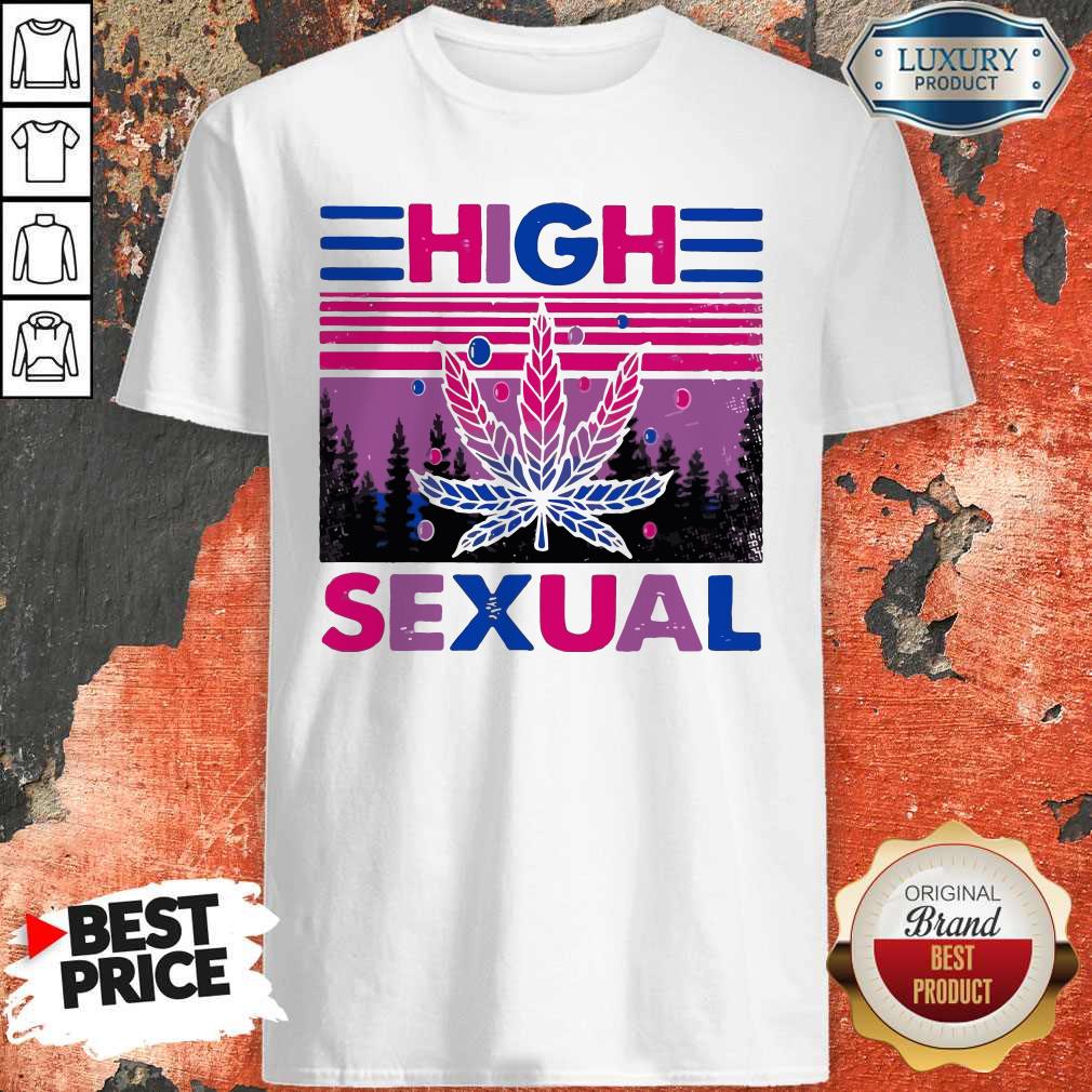 Official LGBT Weed High Sexual Shirt Official LGBT Weed High Sexual Shirt
