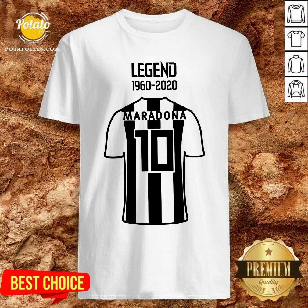 Official Legend 1960 2020 Diego Maradona 10 Shirt Official Legend 1960 2020 Diego Maradona 10 Shirt