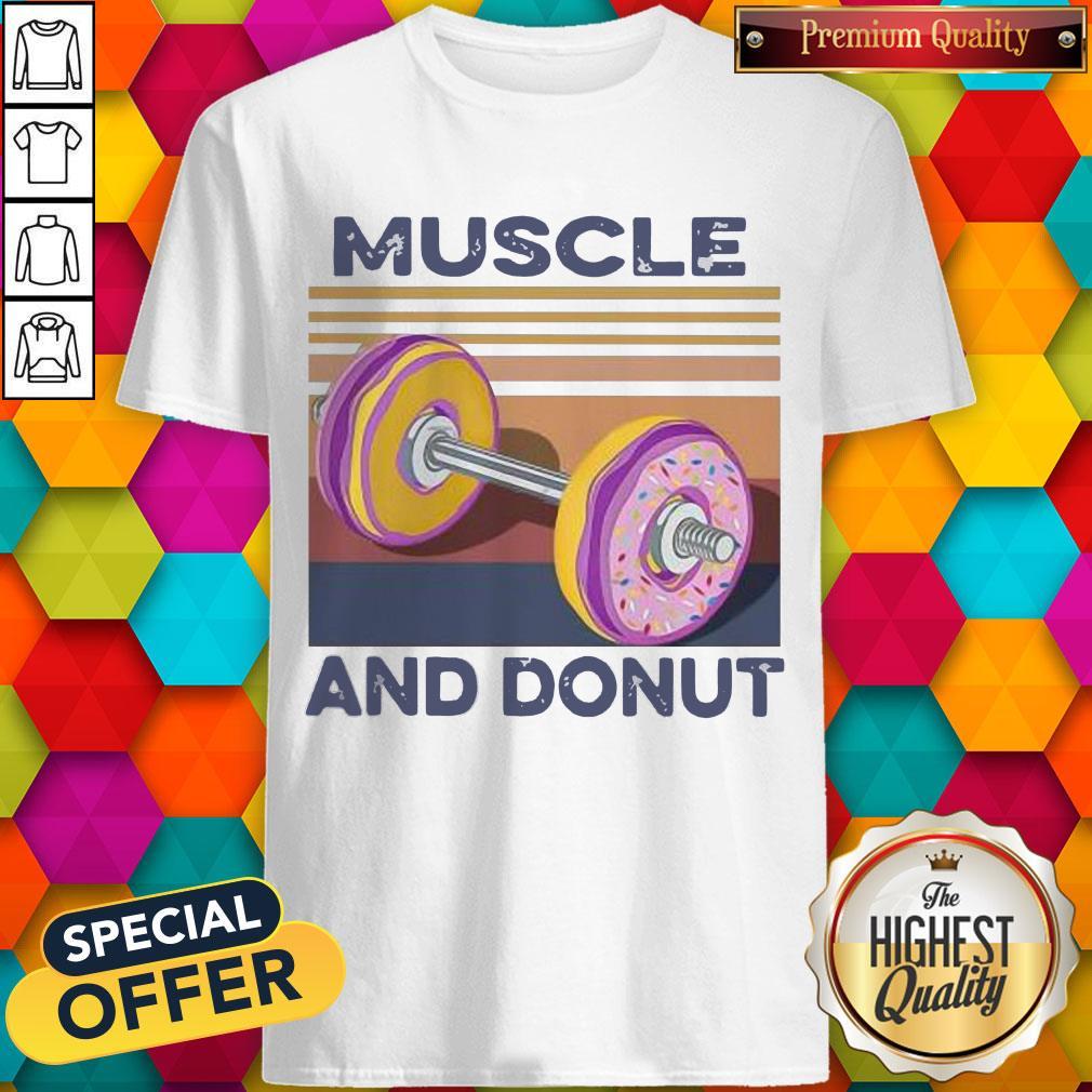 Official Muscle And Donut Vintage Shirt Official Muscle And Donut Vintage Shirt