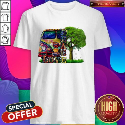 Official Peace Love Hippie Shirt