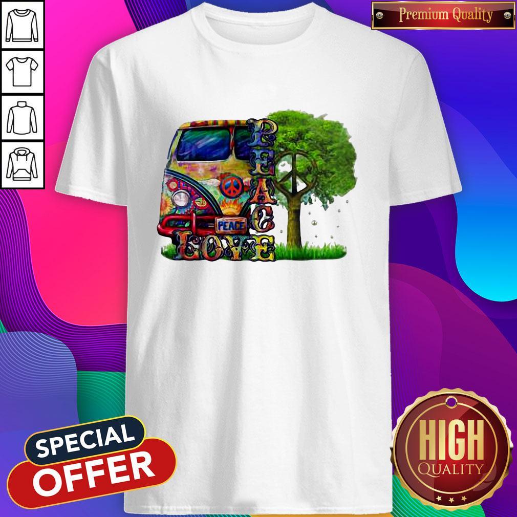 Official Peace Love Hippie Shirt Official Peace Love Hippie Shirt