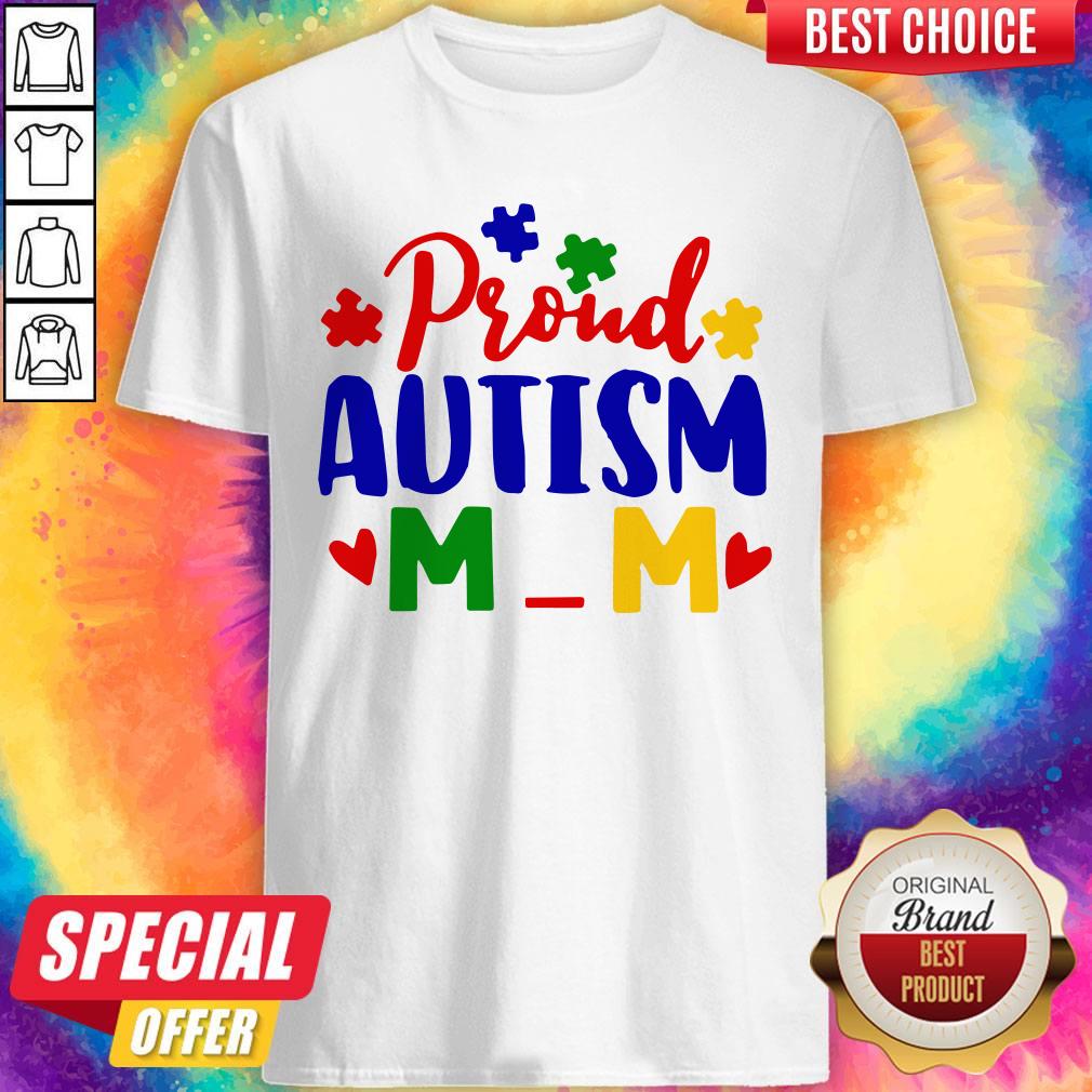 Official Proud Autism Mom Shirt Official Proud Autism Mom Shirt