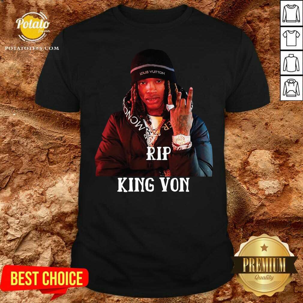 Official Rip King Von Shirt Official Rip King Von Shirt