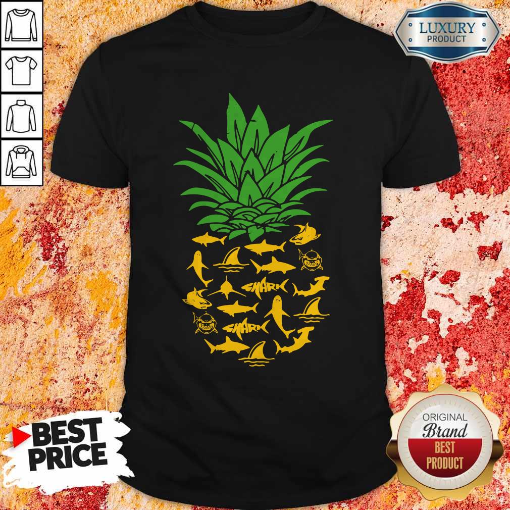 Official Shark Pineapple Shirt Official Shark Pineapple Shirt