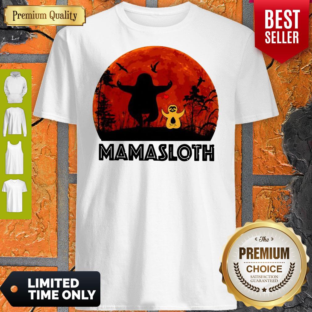 Official Sloth Mamasloth Shirt Official Sloth Mamasloth Shirt