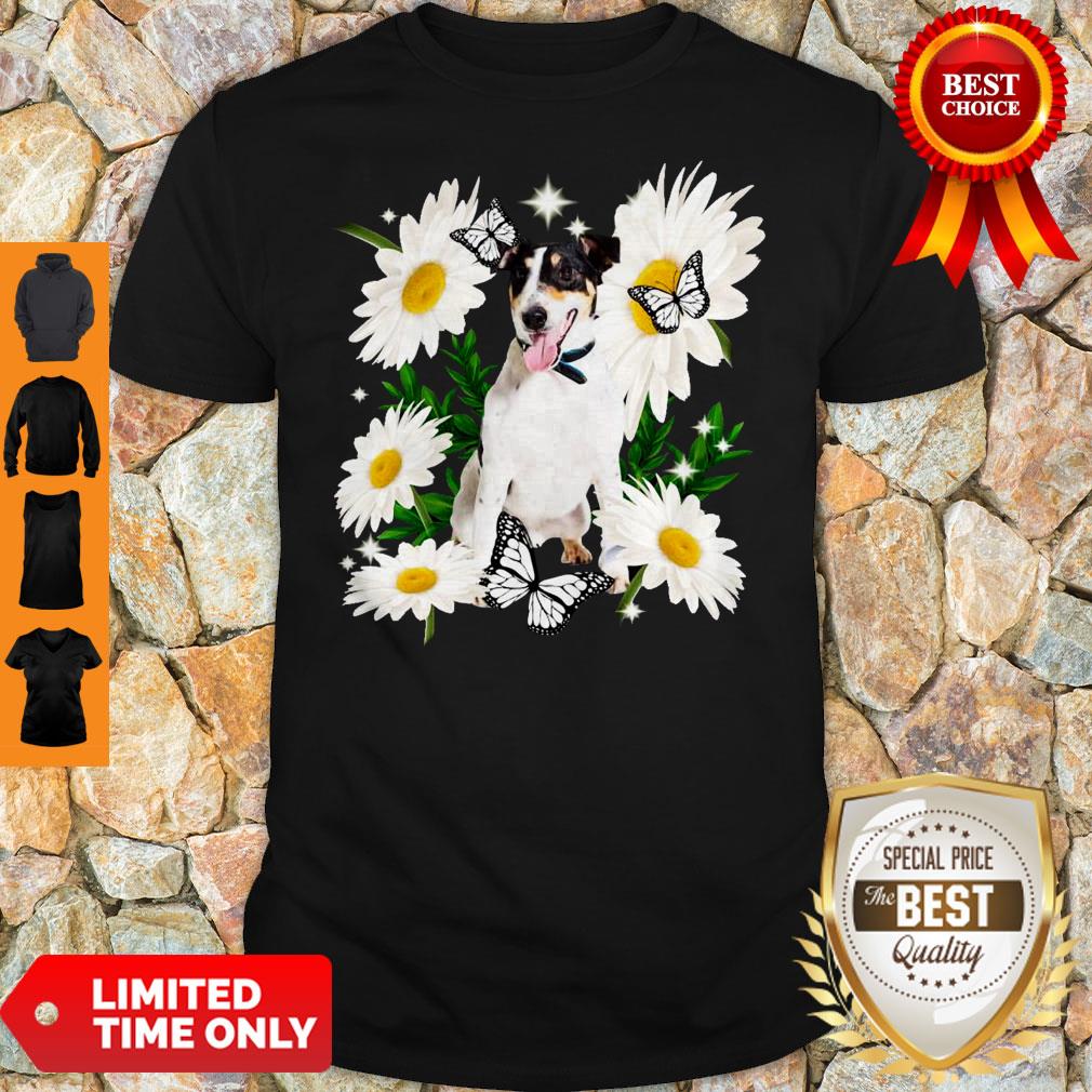 Official Smooth Fox Terrier Daisy Flower Classic Shirt Official Smooth Fox Terrier Daisy Flower Classic Shirt