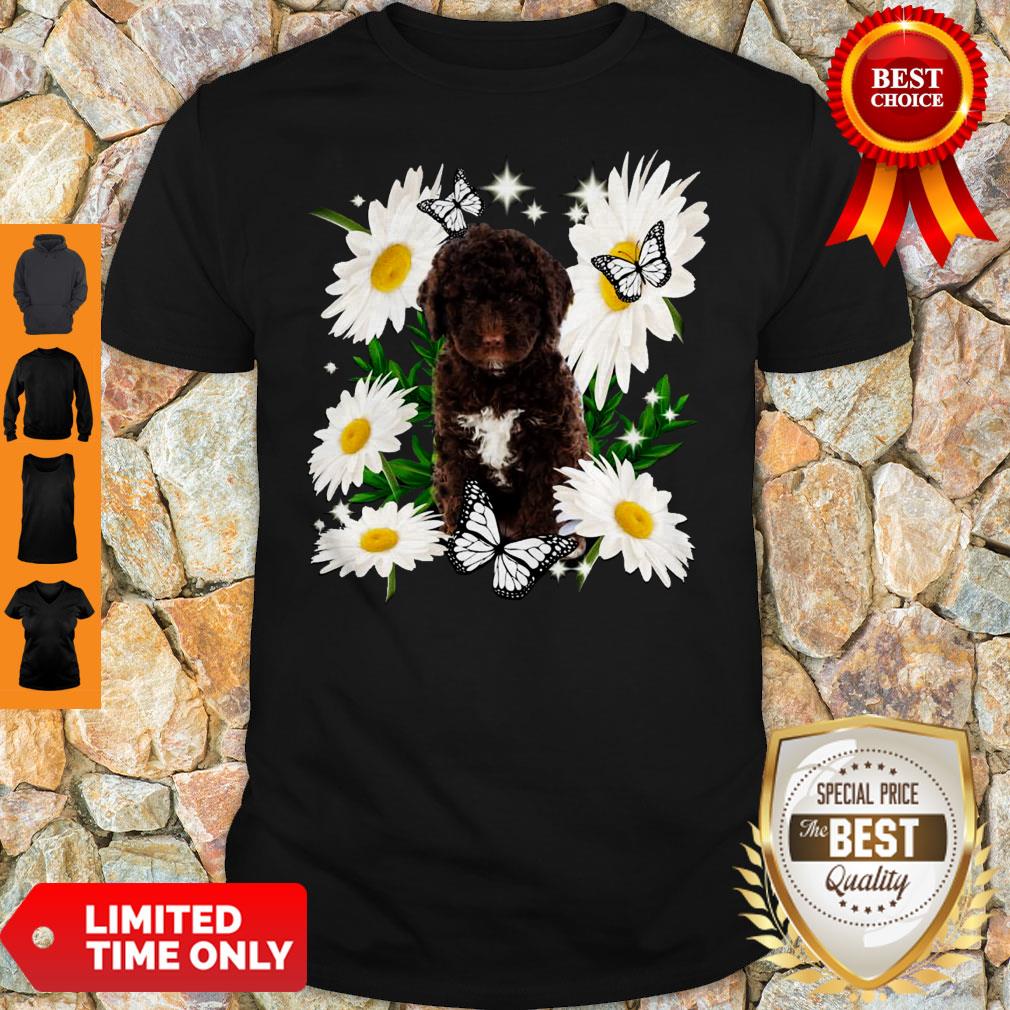 Official Spanish Water Dog Daisy Flower Classic Shirt Official Spanish Water Dog Daisy Flower Classic Shirt