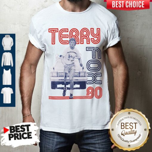 Official Terry Fox 80 Shirt