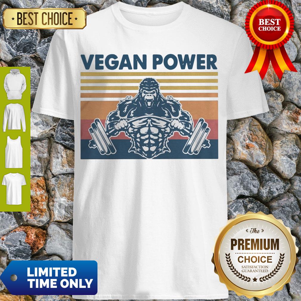 Official Vegan Power Vintage Shirt Official Vegan Power Vintage Shirt
