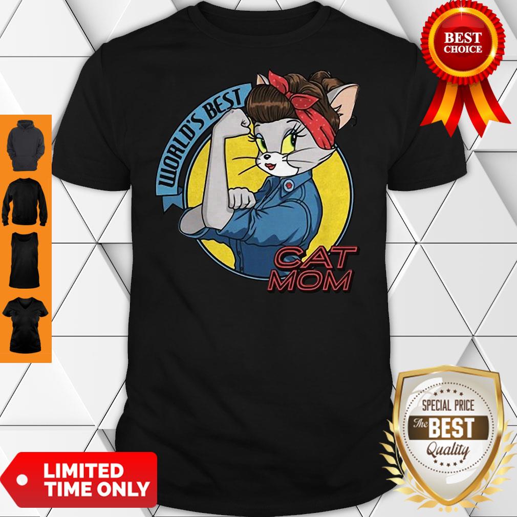 Official World’s Best Cat Mom Strong Woman Shirt Official World’s Best Cat Mom Strong Woman Shirt