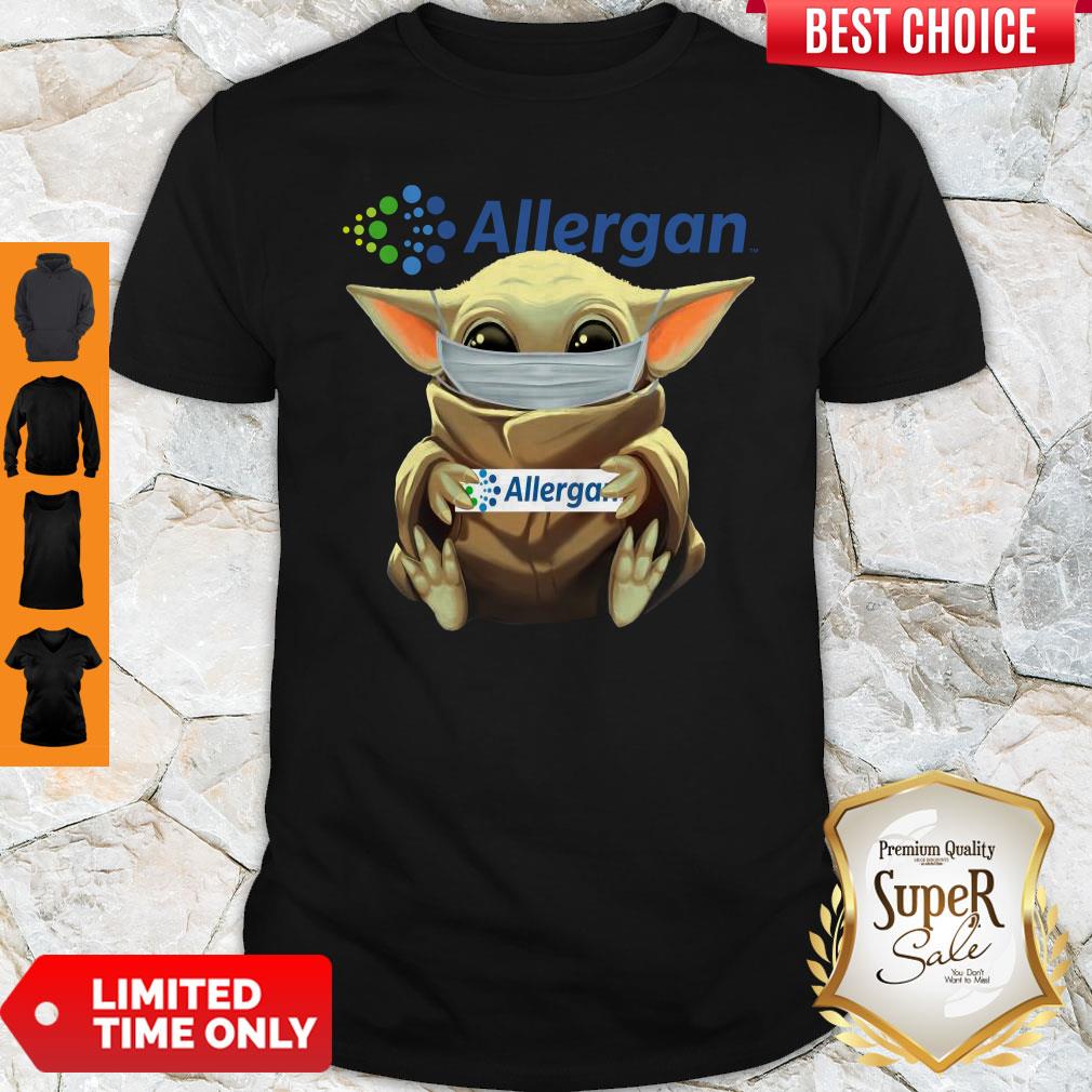 Original Baby Yoda Face Mask Hug Allergan Shirt Original Baby Yoda Face Mask Hug Allergan Shirt