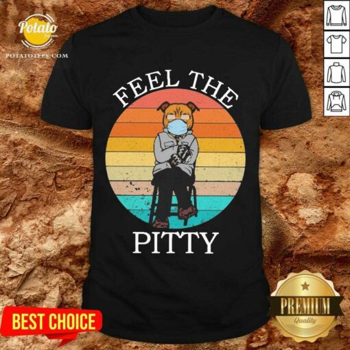 Original Bernie Sanders Pug Feel The Peity Vintage Shirt