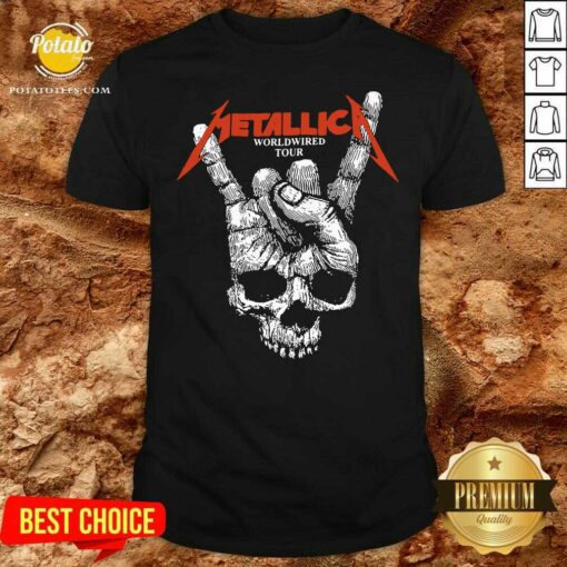 Original Hair Metallica Worldwired Tour Shirt