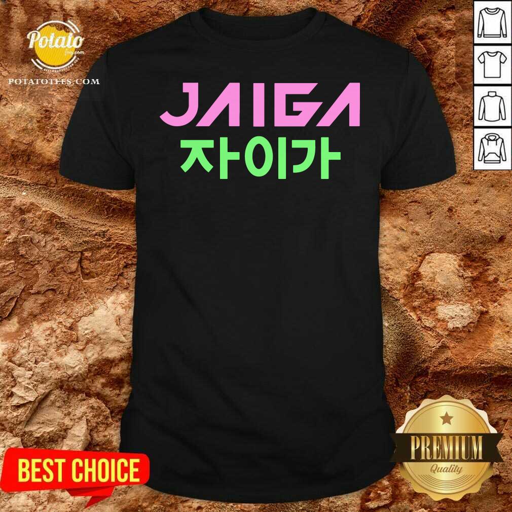 Original Jaiga Korean Themed With Globe Shirt Original Jaiga Korean Themed With Globe Shirt