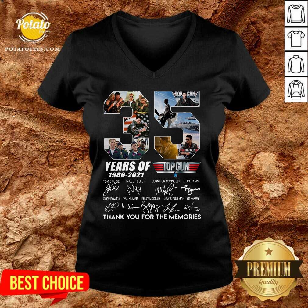Perfect 35 Years 1986 2021 Top Gun Maverick Thank You For The Memories Signatures Tee Shirt Perfect 35 Years 1986 2021 Top Gun Maverick Thank You For The Memories Signatures Tee Shirt
