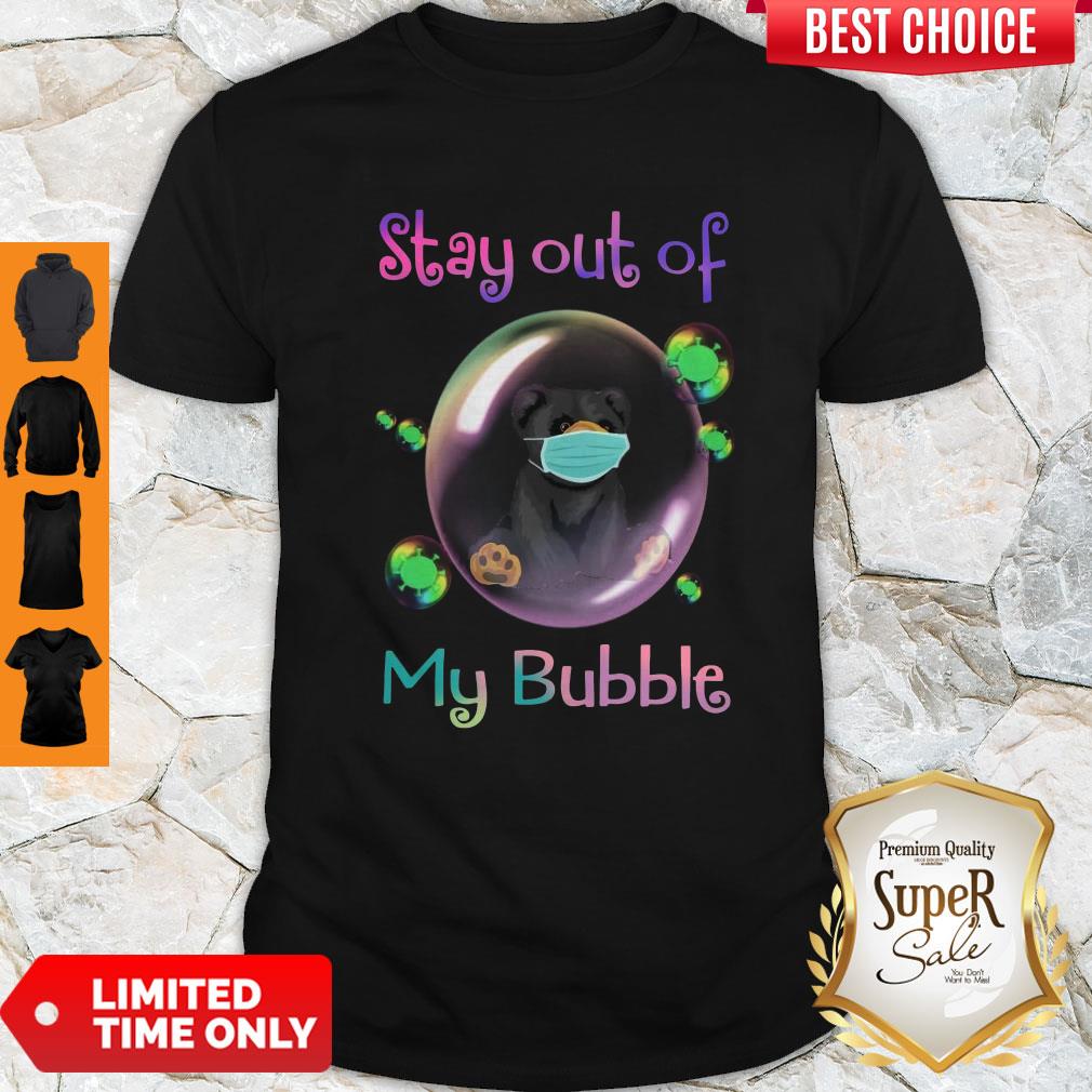 Perfect Bear Face Mask Stay Out Of My Bubble Shirt Perfect Bear Face Mask Stay Out Of My Bubble Shirt