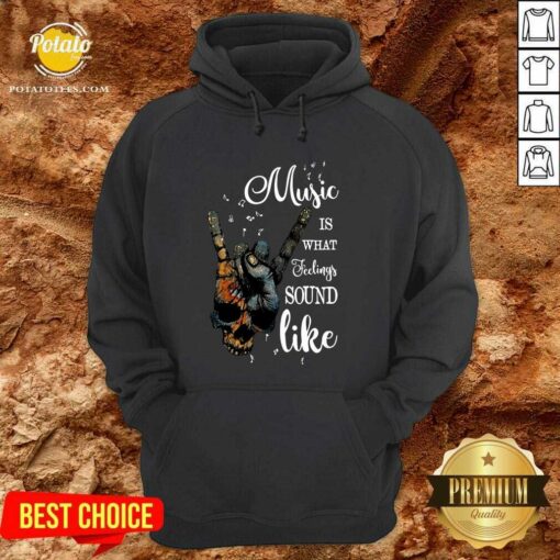 Perfect Music Is What Feelings Sound Like Peace Shirt