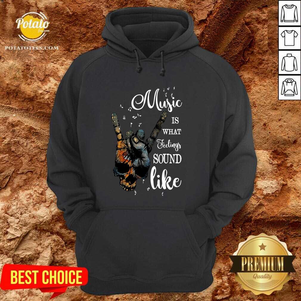 Perfect Music Is What Feelings Sound Like Peace Shirt Perfect Music Is What Feelings Sound Like Peace Shirt
