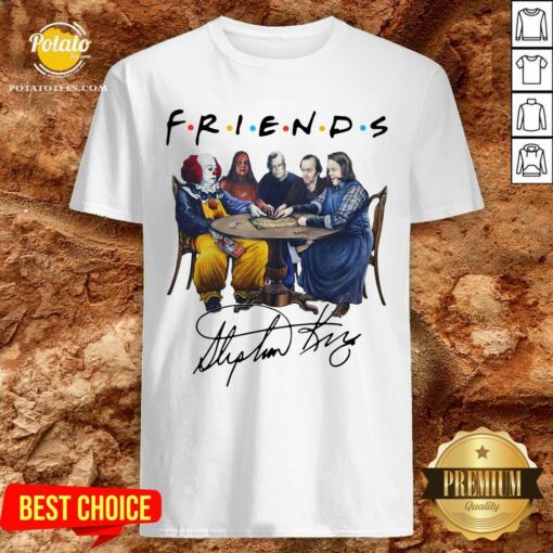 Perfect Stephen King Friends Signature Shirt
