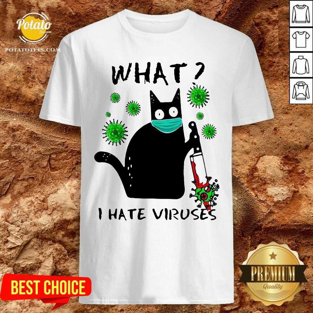 Premium Back Cat Kill Corona What I Hate Viruses Shirt Premium Back Cat Kill Corona What I Hate Viruses Shirt