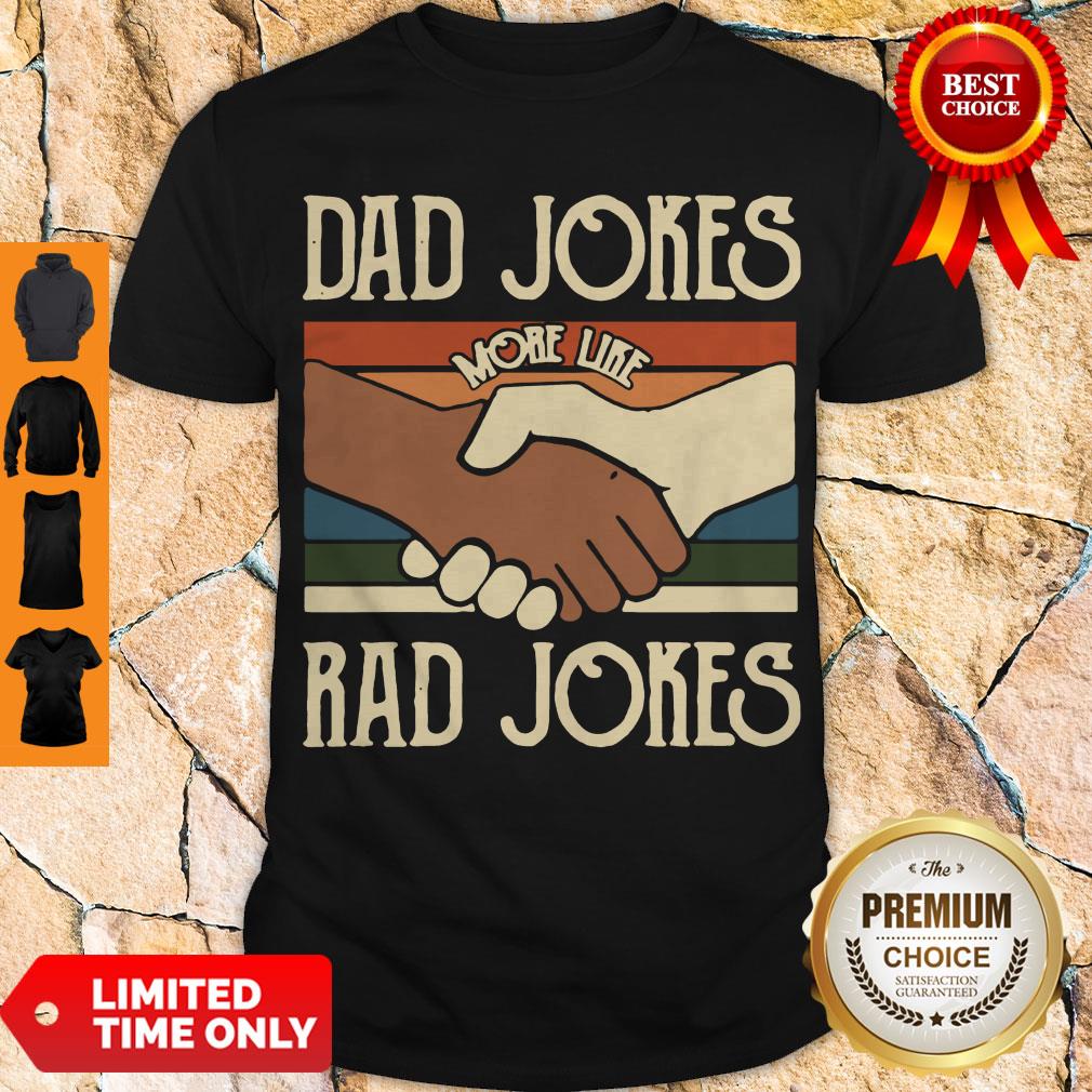 Premium Dad Jokes More Like Rad Jokes Vintage Shirt Premium Dad Jokes More Like Rad Jokes Vintage Shirt