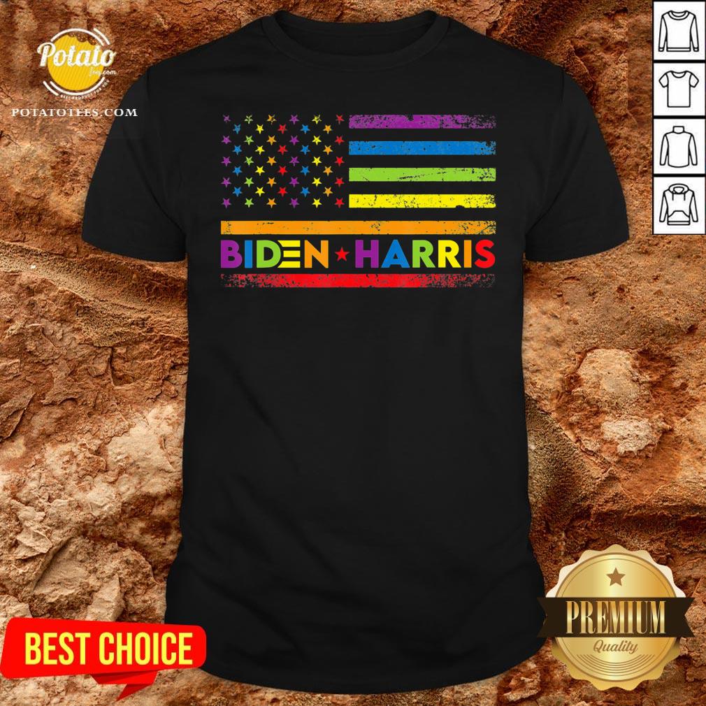 Premium LGBT Joe Biden Kamala Harris 2020 Rainbow Gay Pride Shirt Premium LGBT Joe Biden Kamala Harris 2020 Rainbow Gay Pride Shirt