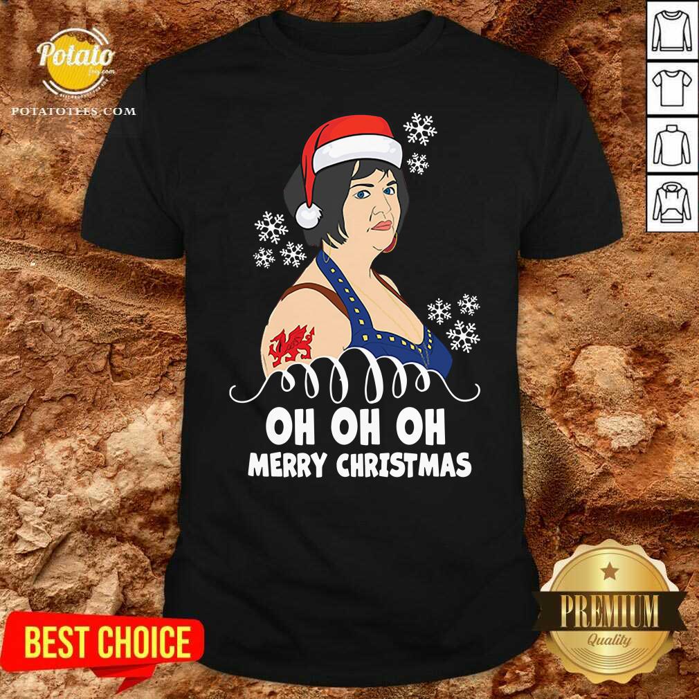 Premium Nessa Jenkins Oh Oh Oh Merry Christmas Shirt Premium Nessa Jenkins Oh Oh Oh Merry Christmas Shirt