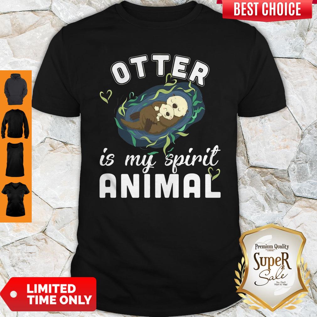 Premium Pocket Otter Is My Spirit Animal Shirt Premium Pocket Otter Is My Spirit Animal Shirt