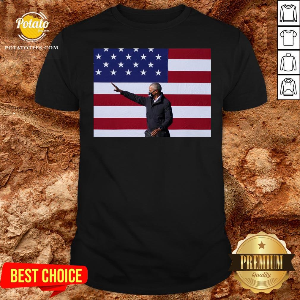 Premium President Obama Congratulates Biden On Win 2020 Shirt Premium President Obama Congratulates Biden On Win 2020 Shirt